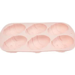Moule silicone oeuf de Pâques à motifs en relief x 6