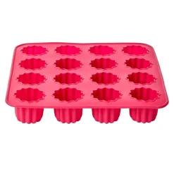Moule silicone rose 16 cannelés