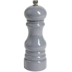 Moulin à poivre en plastique gris H17,5cm < Gifi Clearance
