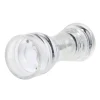 Moulin à sel et poivre x2 plastique transparent Ø5xH14cm < Gifi Discount