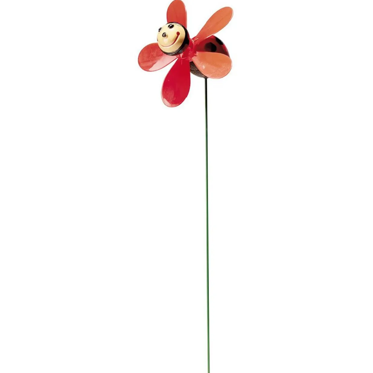 Moulin à vent forme insecte fantaisie H40 cm