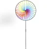 Moulin à vent multicolore à planter Ø40xH98cm
