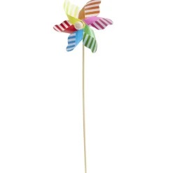Moulin à vent multicolore Ø9xH25cm < Gifi Discount