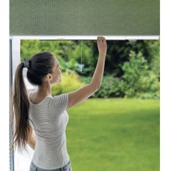Moustiquaire enroulable pour fenêtre 100x160cm