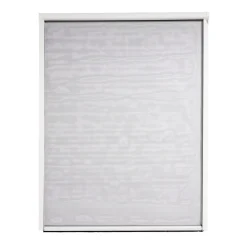 Moustiquaire enroulable pour fenêtre 125x160cm PVC blanc