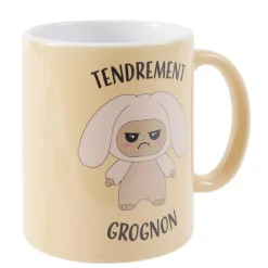 Mug céramique 30cl motif Gromimis Tendrement Grognon Ø8xH9cm