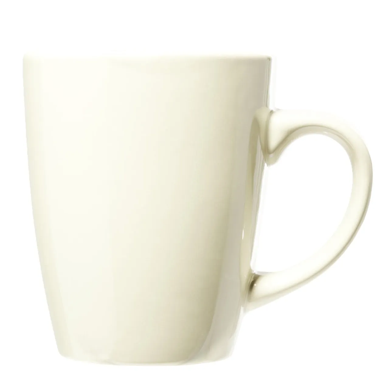 Mug en faïence Madrid beige 360ml Ø8,6cm