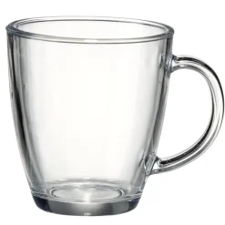 Mug en verre transparent 380ml