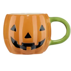Mug Halloween 40cl citrouille céramique orange