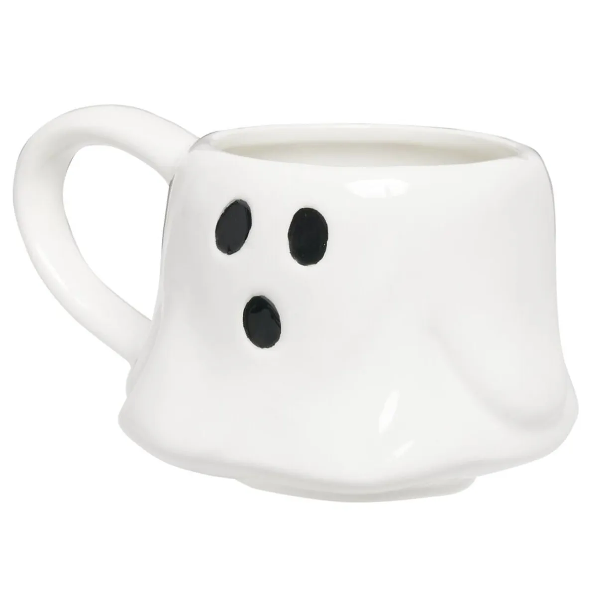 Mug Halloween forme fantôme dolomite blanc 400ml < Gifi Best