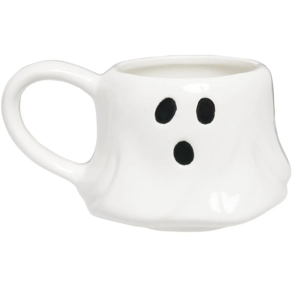 Mug Halloween forme fantôme dolomite blanc 400ml < Gifi Best