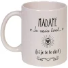 Mug inscription humoristique (2 modèles) < Gifi