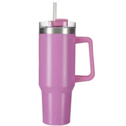 Mug isotherme 1,2L avec paille intégrée (2 modèles) < Gifi Discount