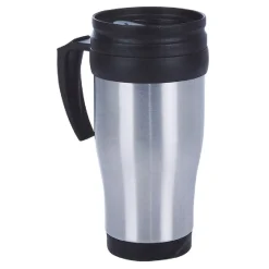 Mug isotherme 400ml gris noir < Gifi