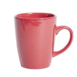 Mug Madrid faïence rouge 360ml < Gifi