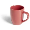 Mug 200ml Madrid faïence rouge < Gifi Best