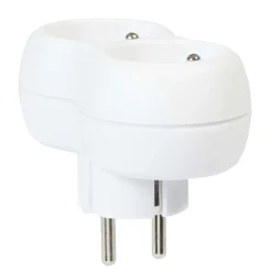Multiprise duplite blanche 2 prises < Gifi Clearance