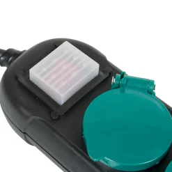 Multiprise étanche 4 prises noir et vert < Gifi Sale