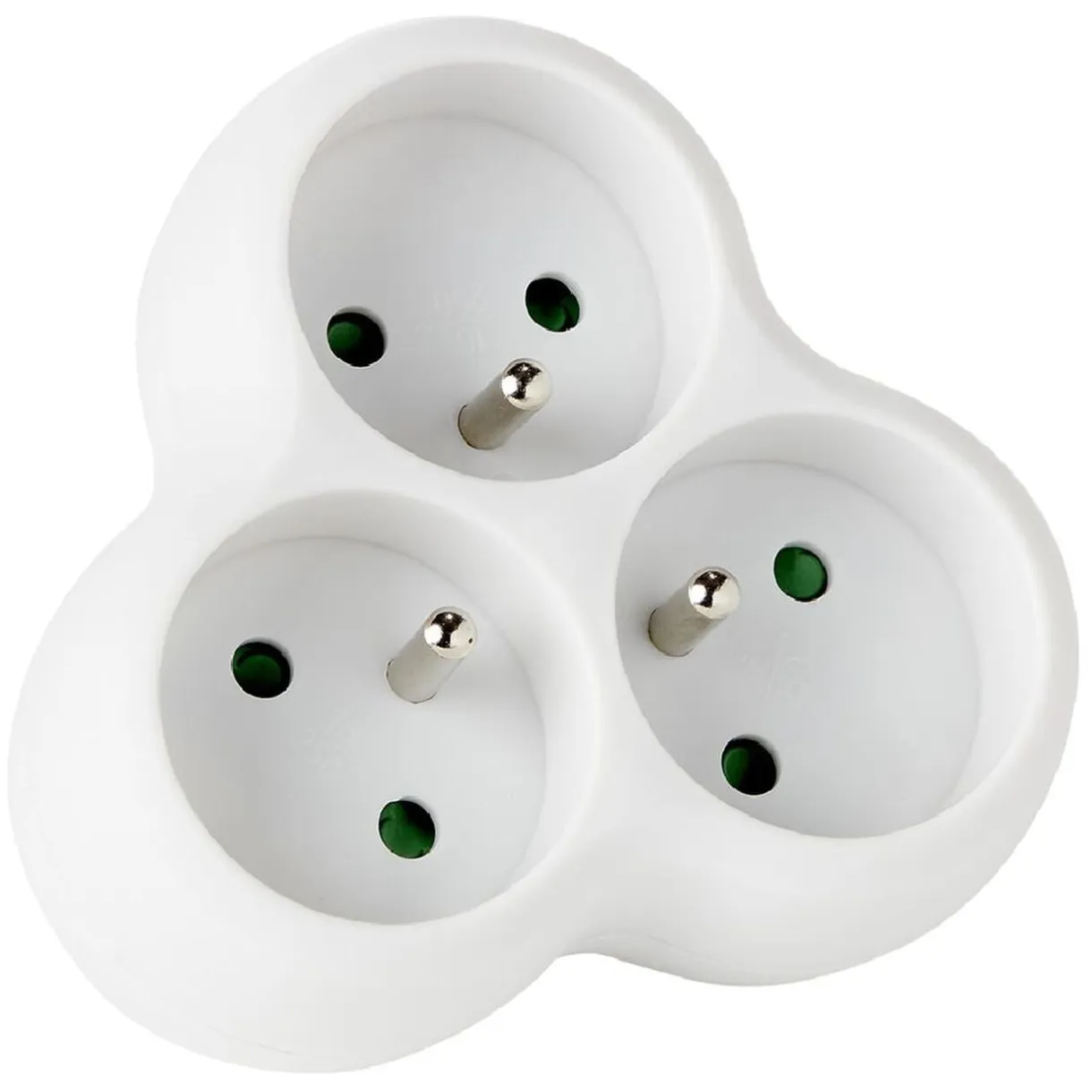 Multiprise triplite triangulaire 3x 16A < Gifi Discount