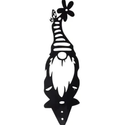 Nain de jardin en métal ajouré noir à planter H50cm < Gifi Online