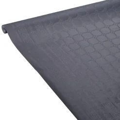 Nappe damassée noire en papier 6 m < Gifi Online