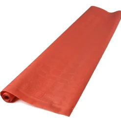 Nappe damassée rouge en papier 6 m < Gifi New