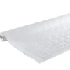 Nappe en papier damassée blanche à motifs 1,2x10m < Gifi Discount