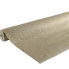 Nappe en papier gaufré toile de lin beige ficelle 1,2x15m
