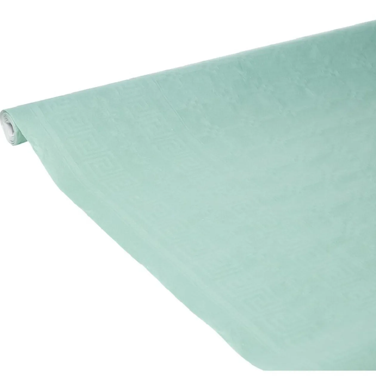 Nappe en papier vert 1,20xL6m