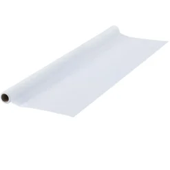 Nappe en papier voie sèche effet tissu blanc 4 m < Gifi Clearance