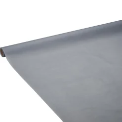 Nappe en papier voie sèche effet tissu gris clair 4 m < Gifi