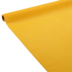 Nappe en papier voie sèche effet tissu jaune 4 m < Gifi Online
