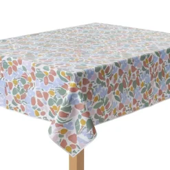Nappe en PVC motif floral 140x250cm