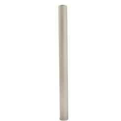 Nappe gauffrée blanc lin en papier 20 m