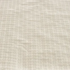 Nappe gauffrée blanc lin en papier 20 m