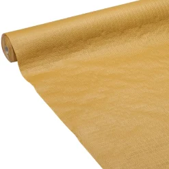 Nappe gauffrée dorée en papier 20 m