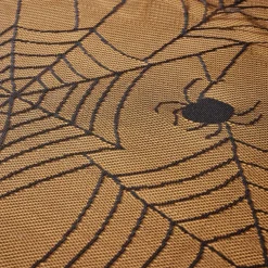 Nappe Halloween toile d'araignée noir 132x178cm < Gifi New