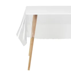 Nappe plastique rectangulaire cristal transparente 140x250cm < Gifi Discount