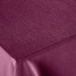 Nappe polyester côtelé L300X140 cm rouge < Gifi Clearance