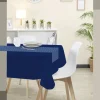Nappe rectangulaire avec chemin de table imprimé bleu 6/8 personnes < Gifi Clearance