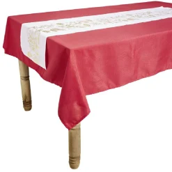 Nappe rectangulaire avec chemin de table imprimé décor réveillon < Gifi Hot