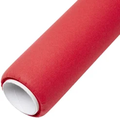 Nappe rectangulaire jetable Airlaid rouge 120x400 cm < Gifi