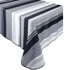 Nappe rectangulaire noire et blanche < Gifi New