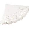 Napperon papier blanc x12 Ø34cm
