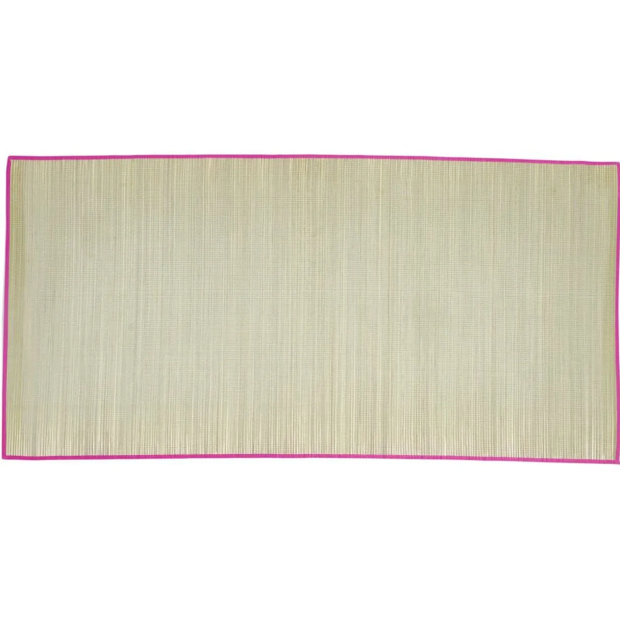 Natte de plage en paille 180x90cm - 3 coloris