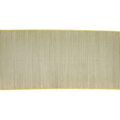 Natte de plage en paille 180x90cm - 3 coloris