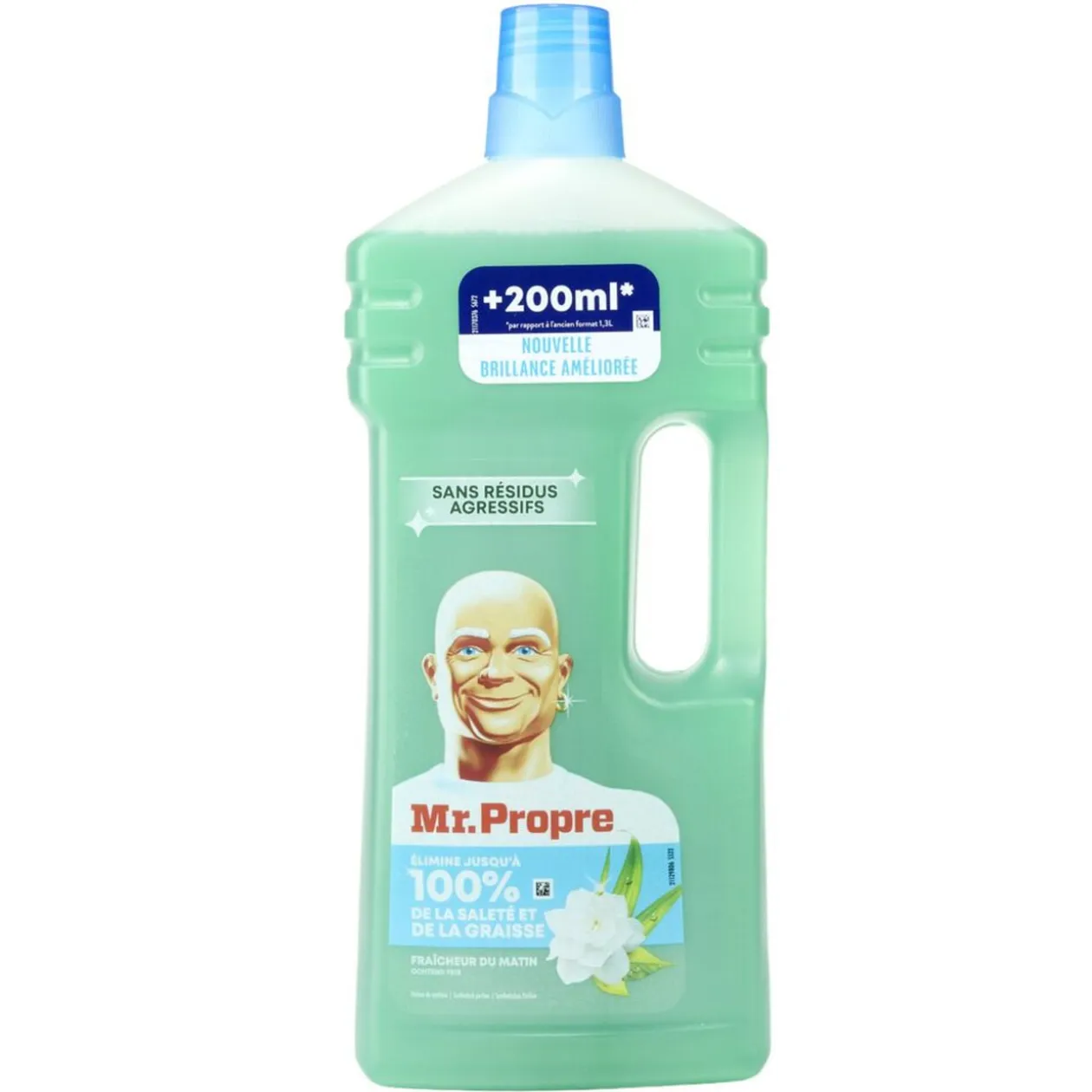 Nettoyant ménager Mr Propre multi-usages senteur fraîcheur matinale 1,5L