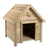 Niche extérieur pour chien en bois 80x65xH80cm