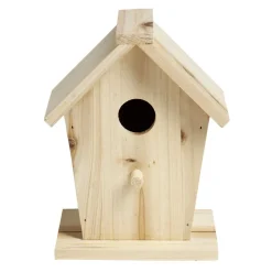 Nichoir à oiseaux en bois L15 x l11 x H19 cm < Gifi Discount