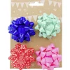Noeud adhésif multicolore emballage cadeau x4 < Gifi Best
